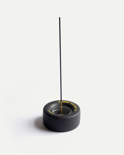 Tire incense tray